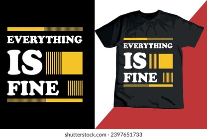 todo está bien para los vectores de diseño de camisetas 