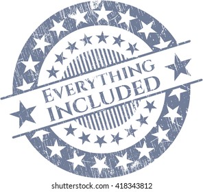 Everything included rubber grunge seal