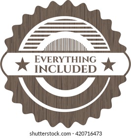 Everything included wood emblem. Retro