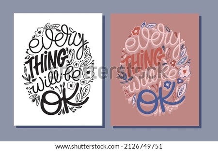 Similar – Image, Stock Photo everything will be all right