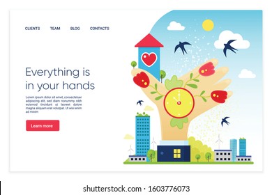 Everything is in your hands