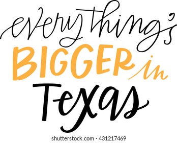 Everything's bigger in Texas