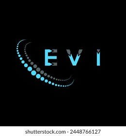 EVI letter logo abstract design. EVI unique design. EVI.
