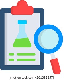 Evidence Based Icon Flat Vector Illustration