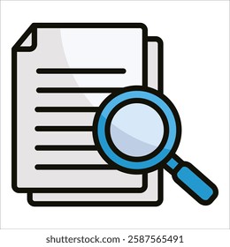 Evidence Icon Element For Design