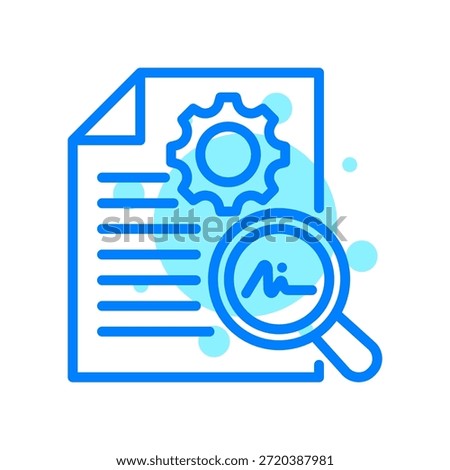 Evidence Icon In Shape Vector Illustration