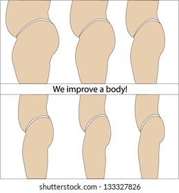 The evident scheme of change of a body by means of a diet and physical exercises.