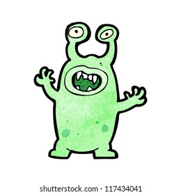 Evil Alien Cartoon Stock Vector (Royalty Free) 117434041 | Shutterstock