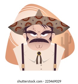 evil cartoon mexican
