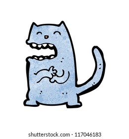 evil cat cartoon
