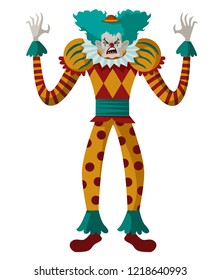 evil clown monster