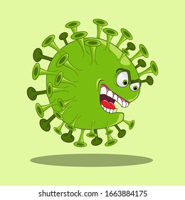 evil covid-19 cartoon characters that will infect,
corona virus disease