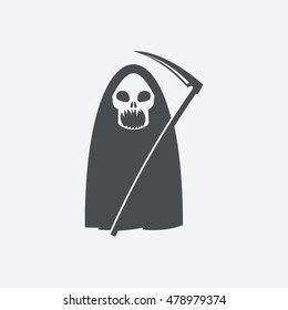 Evil death vector icon