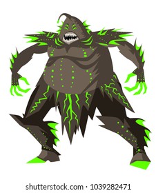 evil deep abyss monster