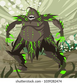 evil deep abyss monster