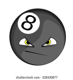 Featured image of post Cartoon 8 Ball Cartoon illustration of an eight ball
