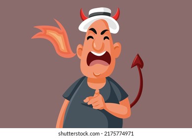 
Evil Elderly Man Screaming with Anger Vector Cartoon Illustration. Older person feeling grumpy starting a conflict arguing loud
