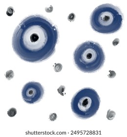 evil eye bead pattern. traditional pattern and more