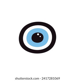 Evil eye protection signs. Turkish amulet. Fatima eye. Glass Islamic, Arabian or Turkish amulet. Gradient icon. Set of glass Nazars. Vector illustration  3 4 9