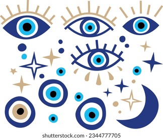 Evil Eye, Turkish Eye, Nazar Eye, Evil Eyes