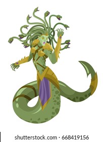 evil gorgon medusa