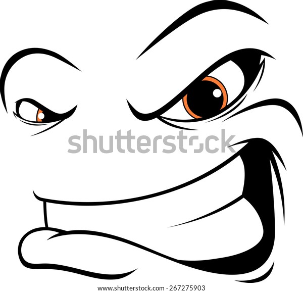 Evil Grin Stock Vector (Royalty Free) 267275903 | Shutterstock