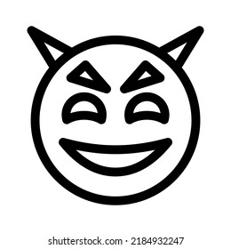 evil icon or logo isolated sign symbol vector illustration - high quality black style vector icons
