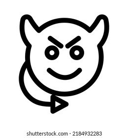evil icon or logo isolated sign symbol vector illustration - high quality black style vector icons
