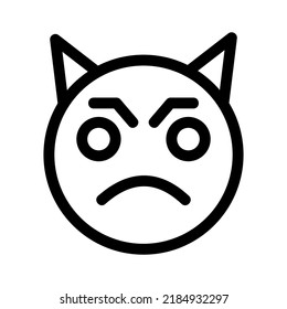 evil icon or logo isolated sign symbol vector illustration - high quality black style vector icons
