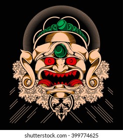 Evil mask