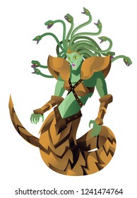 evil medusa gorgon monster mythology creature