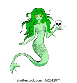 Evil mermaid