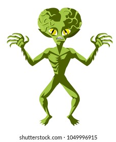 evil monster space invader