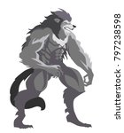 evil monster werewolf