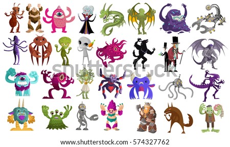 evil monsters creatures