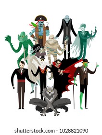 evil monsters group