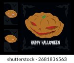 Evil Pumpkin - Happy Halloween