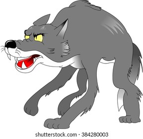 Wolf Werewolf Fantasy Monster Medieval Action Stock Vector (Royalty ...