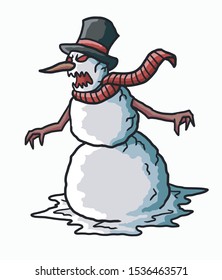 Evil Snowman Images Stock Photos Vectors Shutterstock