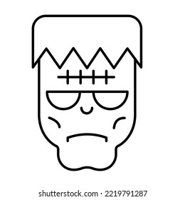 Evil Trendy Color Vector Icon which can easily modify or edit

