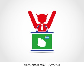 Evil Uruguay Campaign Celebrate Election