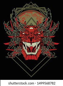 evil versus angel sacred geometry