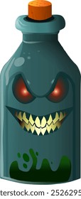 Poção de Bruxa Má para o Halloween