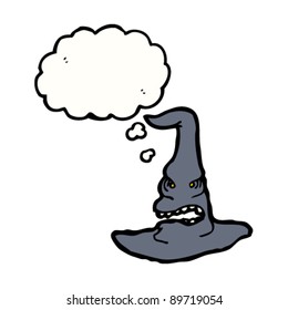 evil witch's hat cartoon