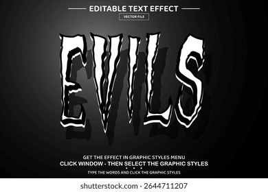 Males 3D modelo de efeito de texto editável