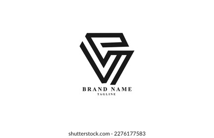 EVM, EMV, EM, ME, Abstract initial monogram letter alphabet logo design