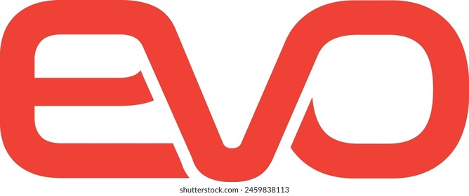 EVO Letter Logo Design Template