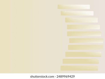 Evocative abstract background with suspended magical stairs illuminated by soft light