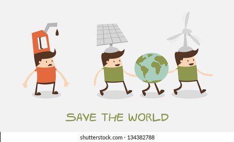 evolution of the concept of greening of the world