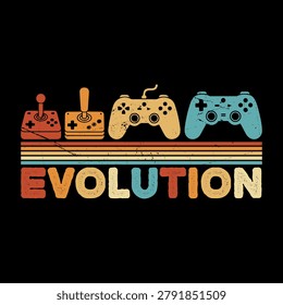 Evolution Funny Retro 70s Music Cassette Tape Vintage Mixtape Cassette T-shirt Design